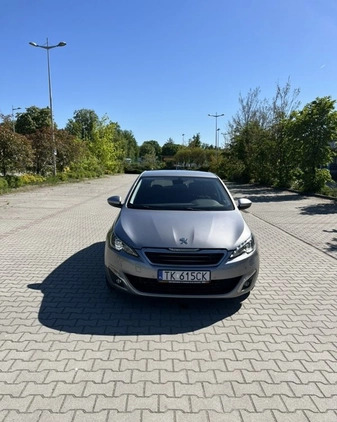 Peugeot 308 cena 37300 przebieg: 198986, rok produkcji 2014 z Kielce małe 106